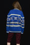 Argyle Motif Hand Stitch Knit Cardigan/アーガイルモチーフハンドステッチニットカーディガン メゾンスペシャル/MAISON SPECIAL