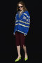 Argyle Motif Hand Stitch Knit Cardigan/アーガイルモチーフハンドステッチニットカーディガン メゾンスペシャル/MAISON SPECIAL