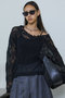 V-neck Low Gauge Pullover Knit/Vネックローゲージプルオーバーニット メゾンスペシャル/MAISON SPECIAL