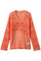 V-neck Low Gauge Pullover Knit/Vネックローゲージプルオーバーニット メゾンスペシャル/MAISON SPECIAL ORG(オレンジ)