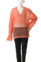 V-neck Low Gauge Pullover Knit/Vネックローゲージプルオーバーニット メゾンスペシャル/MAISON SPECIAL