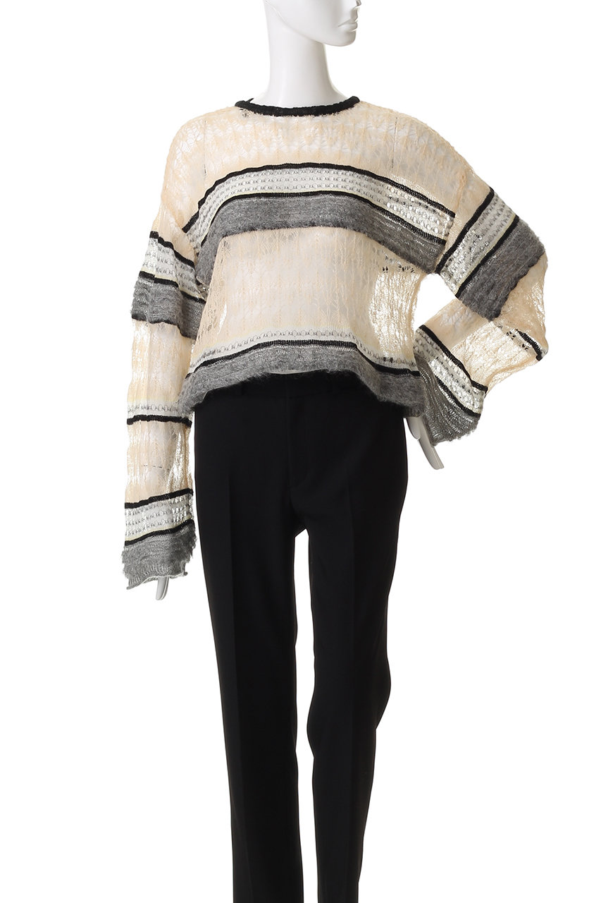 ♡MAISON SPECIAL♡2WAYリボン カーディガン アイボリー MAISON SPECIAL(メゾンスペシャル)｜2way Ribbon Cardigan/2WAYリボン