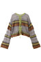 2way Ribbon Cardigan/2WAYリボンカーディガン メゾンスペシャル/MAISON SPECIAL KHK(カーキ)