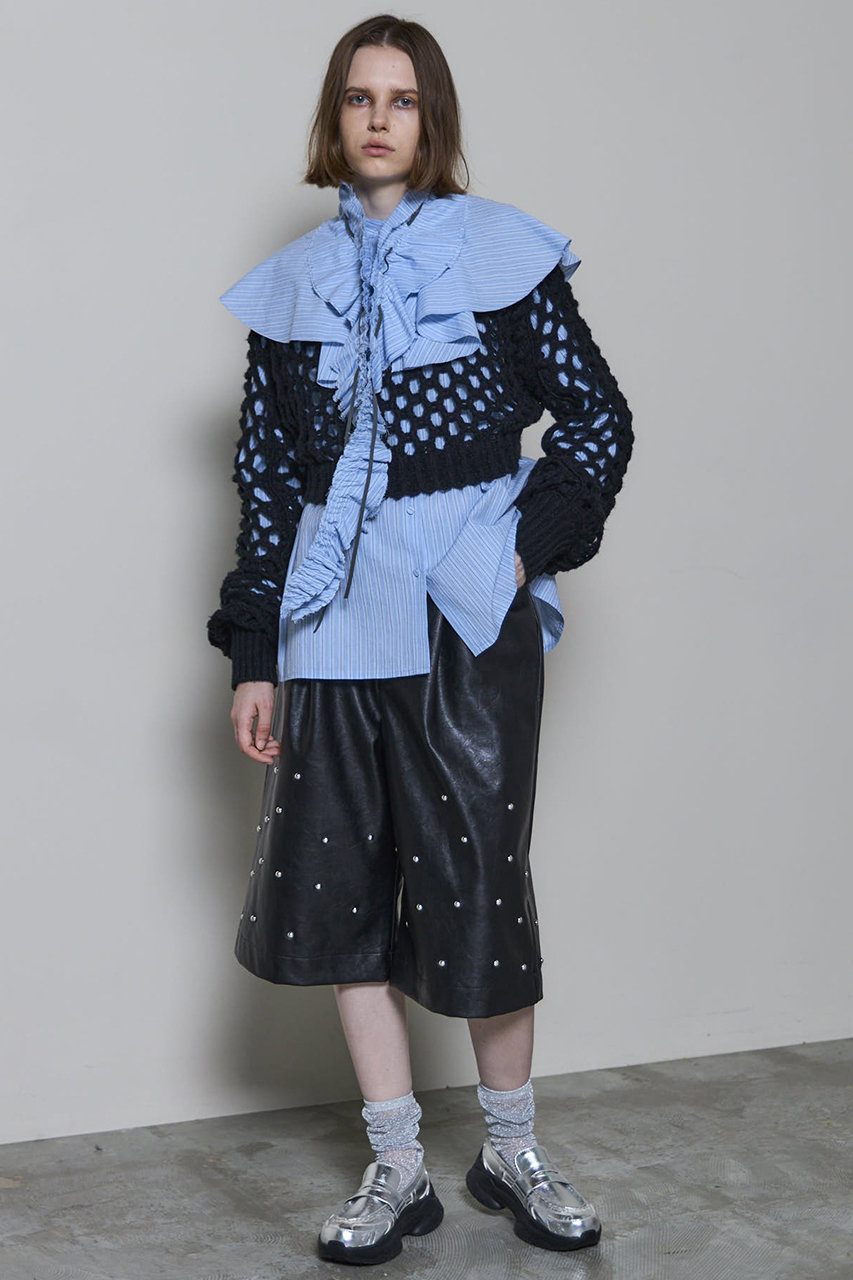 MAISON SPECIAL(メゾンスペシャル)｜2way Mesh Knitted Bolero