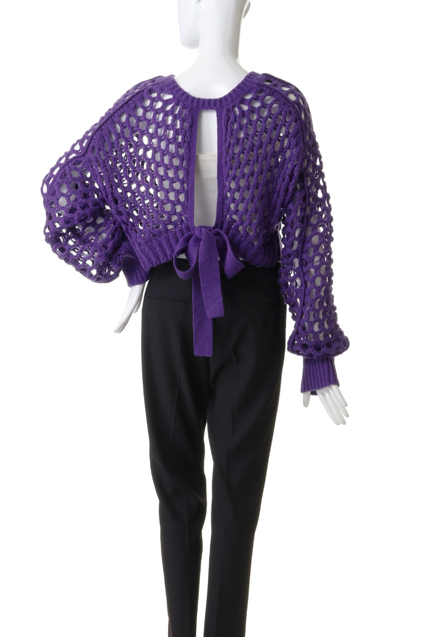 MAISON SPECIAL(メゾンスペシャル)｜2way Mesh Knitted Bolero/2WAY