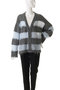 Scarf Combination Striped Cardigan/マフラーコンビボーダーカーディガン メゾンスペシャル/MAISON SPECIAL