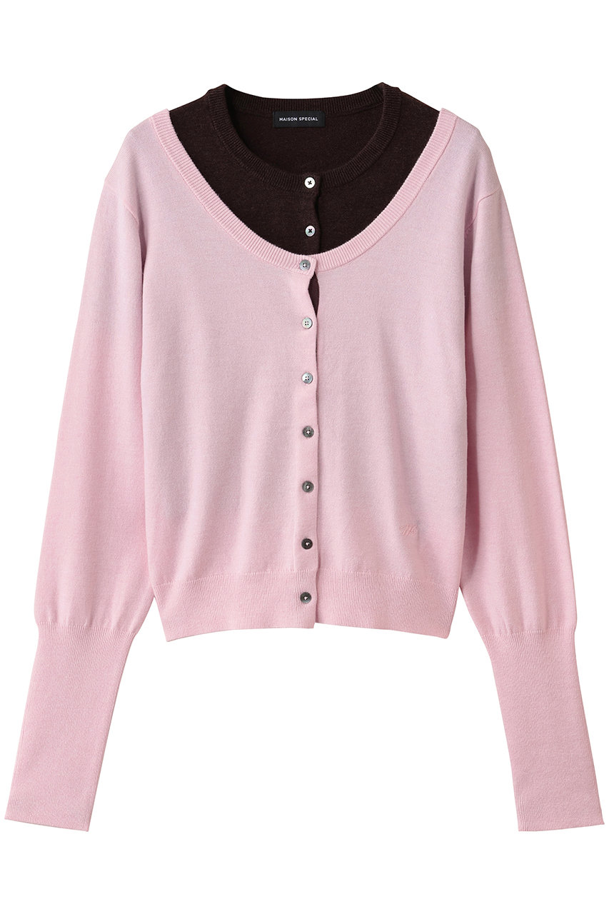 MAISON SPECIAL Multiway Cardigan Set Knit Tops/マルチウェイカーディガンセットニットトップス (PNK(ピンク), FREE) メゾンスペシャル ELLE SHOP MAISON SPECIAL Multiway Cardigan Set Knit Tops/マルチウェイカーディガンセットニットトップス (PNK(ピンク), FREE) メゾンスペシャル ELLE SHOP