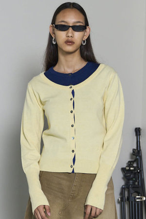 メゾンスペシャル/MAISON SPECIALのMultiway Cardigan Set Knit Tops/マルチウェイカーディガンセットニットトップス(110300/110301)