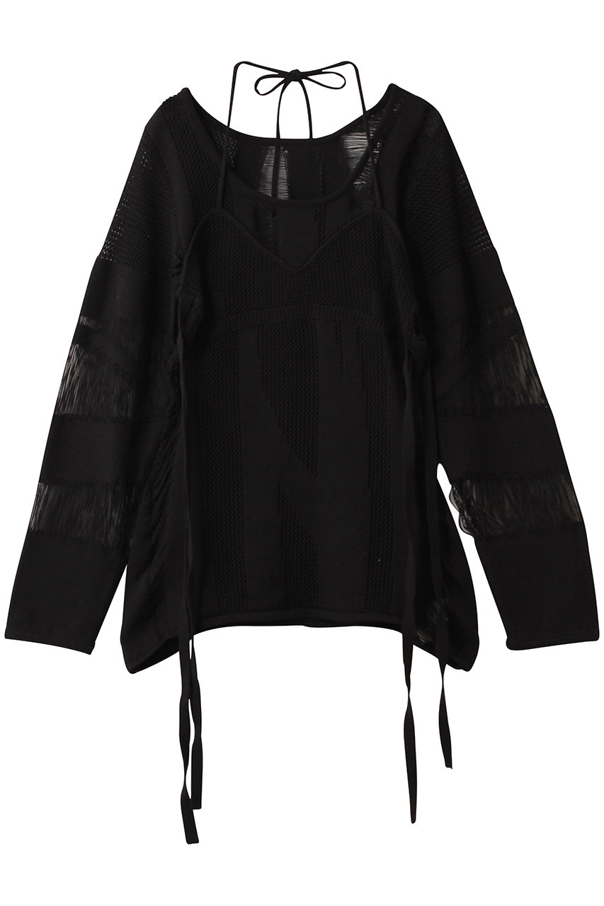 新品未使用　Maison Special ラメニット MAISON SPECIAL(メゾンスペシャル)｜Random Mesh Knit Tops