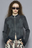 Reversible Pigment Zip Cardigan/リバシーブルピグメントジップカーディガン
