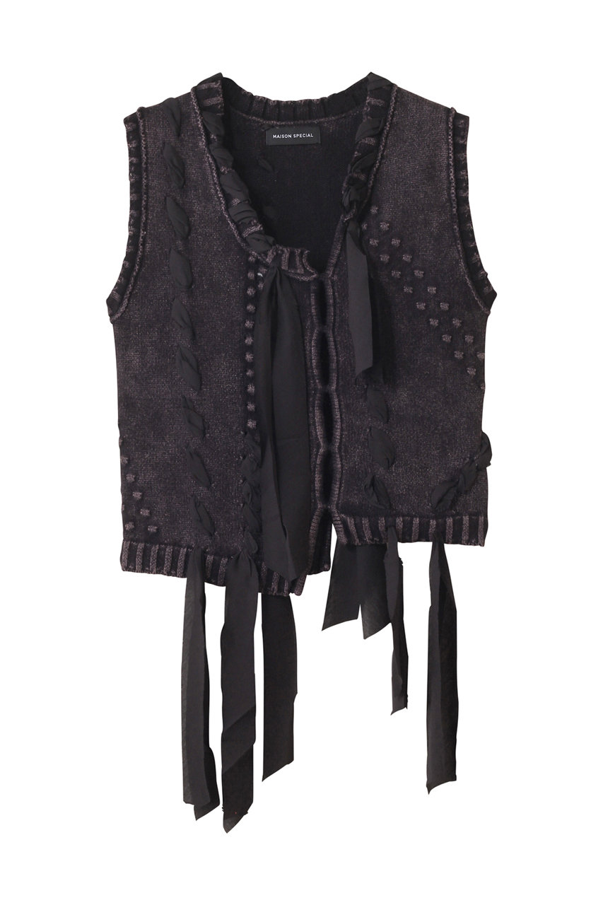 maison special メゾンスペシャル　リボンベスト MAISON SPECIAL（メゾンスペシャル）の「So Many Ribbons Vest