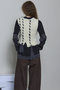 Ribbon Stitch Knit Vest/リボンステッチニットベスト メゾンスペシャル/MAISON SPECIAL