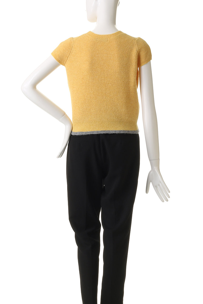 MAISON SPECIAL(メゾンスペシャル)｜Cap Sleeve Knit Tops/キャップ