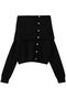 Multiway Off Shoulder Knit Pullover/マルチウェイオフショルニットプルオーバー メゾンスペシャル/MAISON SPECIAL BLK(ブラック)