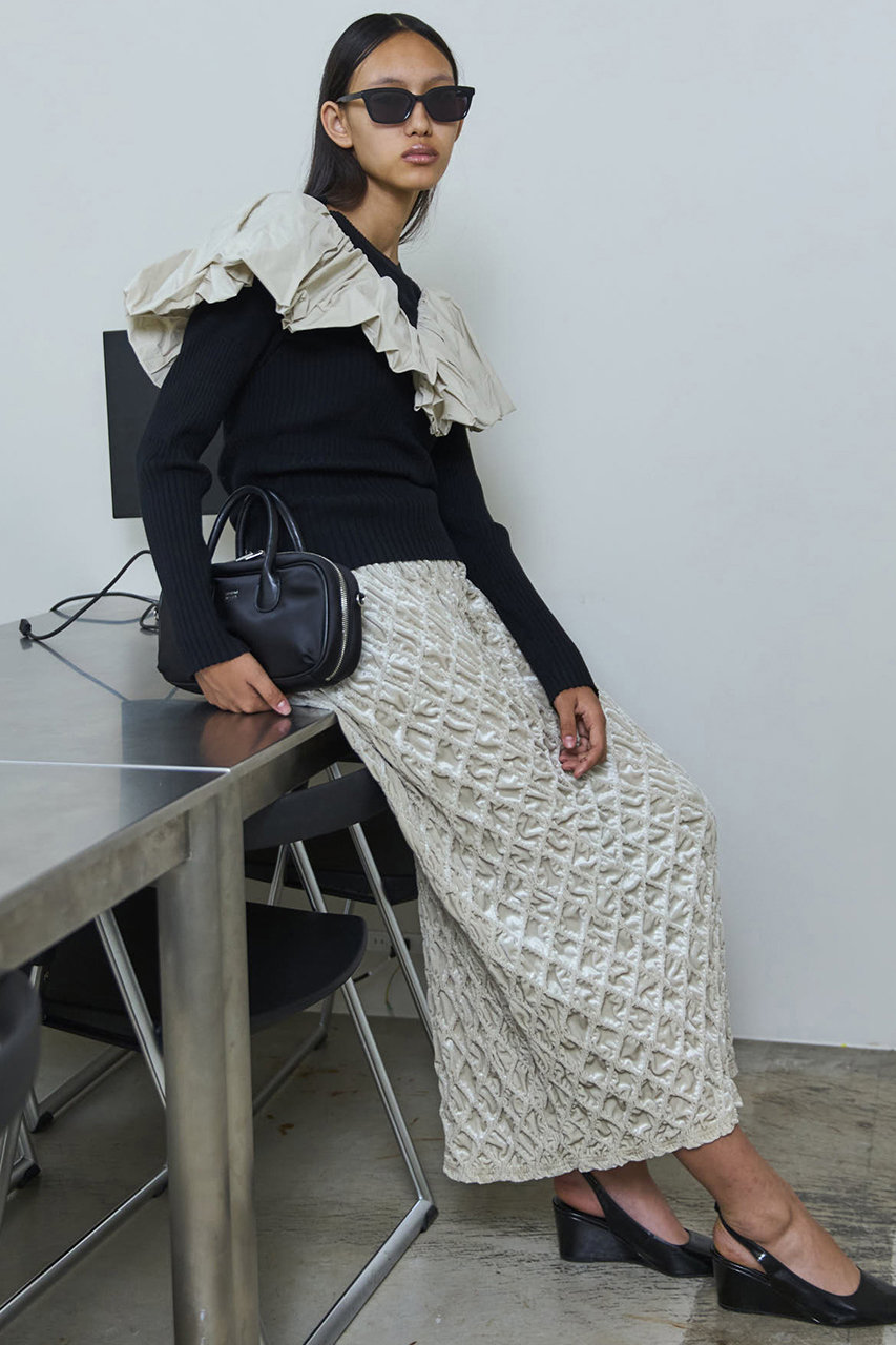 MAISON SPECIAL(メゾンスペシャル)｜Puff Sleeve Docking Tops/パフ