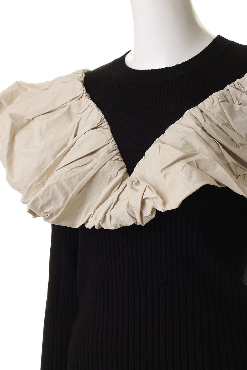 MAISON SPECIAL(メゾンスペシャル)｜Puff Sleeve Docking Tops/パフ
