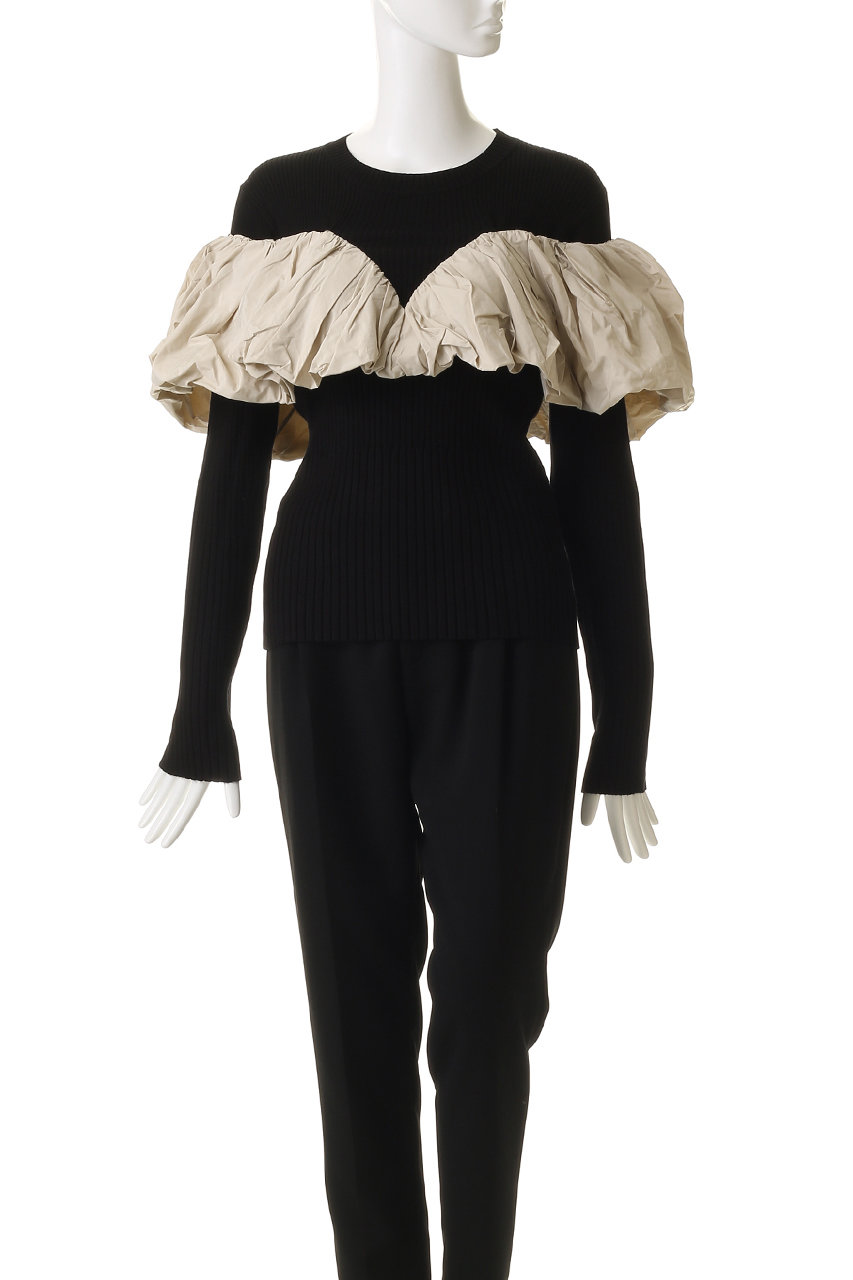 MAISON SPECIAL(メゾンスペシャル)｜Puff Sleeve Docking Tops/パフ