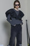 Puff Sleeve Docking Tops/パフドッキングトップス メゾンスペシャル/MAISON SPECIAL
