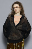 Boucle Mesh Knit Pullover/ブークレーメッシュニット