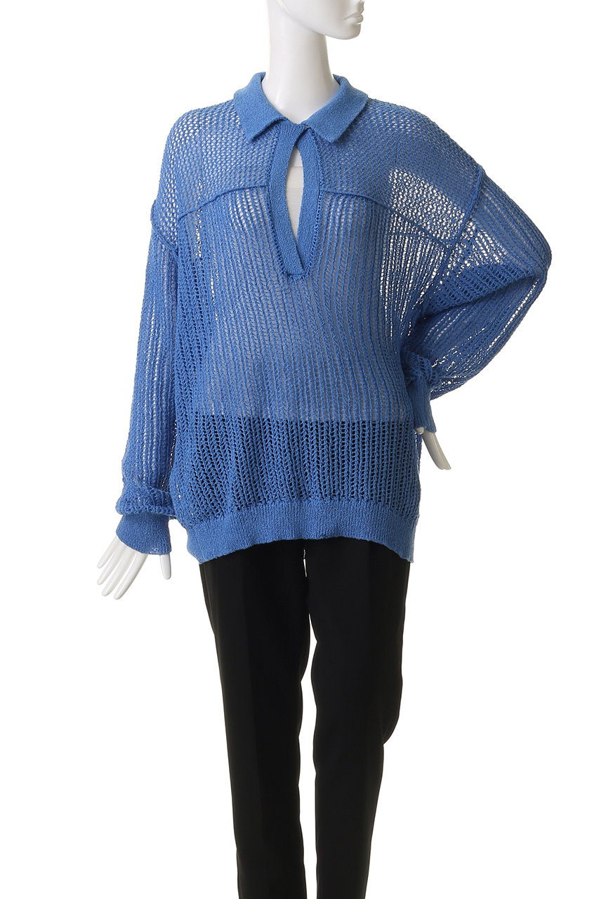 MAISON SPECIAL(メゾンスペシャル)｜Boucle Mesh Knit Pullover