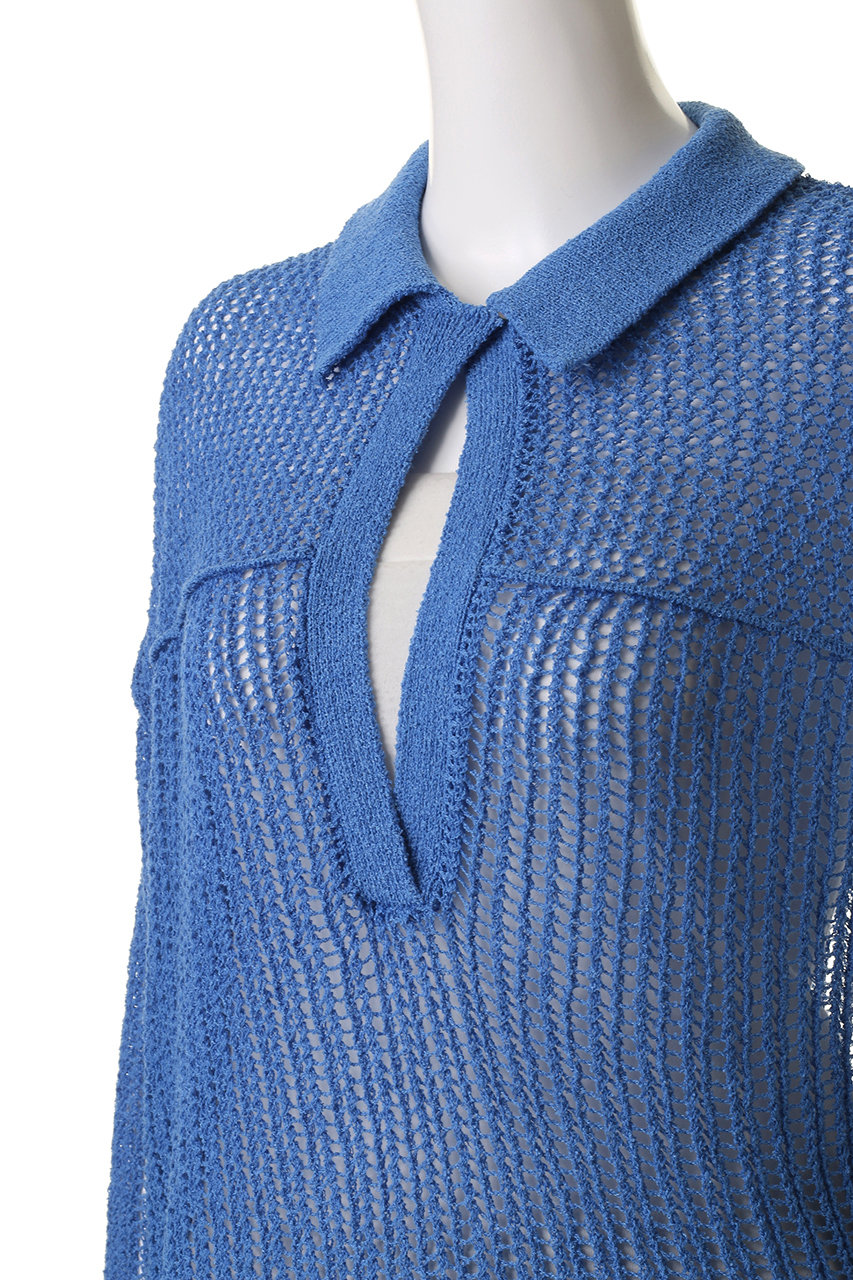 MAISON SPECIAL(メゾンスペシャル)｜Boucle Mesh Knit Pullover