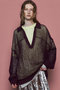 Boucle Mesh Knit Pullover/ブークレーメッシュニット メゾンスペシャル/MAISON SPECIAL