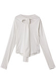 Ribbon Cutout Tops/リボンカットアウトトップス