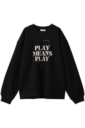 メゾンスペシャル/MAISON SPECIALのSilicon Print Sweatshirt/シリコンプリントスウェット(110100/110105)