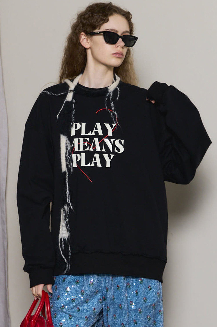 MAISON SPECIAL(メゾンスペシャル)｜Silicon Print Sweatshirt