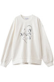 Silicon Print Sweatshirt/シリコンプリントスウェット