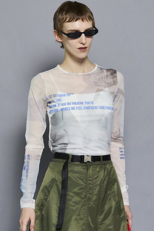 メゾンスペシャル/MAISON SPECIALのORDINARY DAYS/ORDINARY DAYSプリントシアートップス(110100/110103)