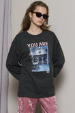 Laundry Photo Long Sleeve T-shirt/ランドリーフォトロンTEE