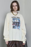 Laundry Photo Long Sleeve T-shirt/ランドリーフォトロンTEE