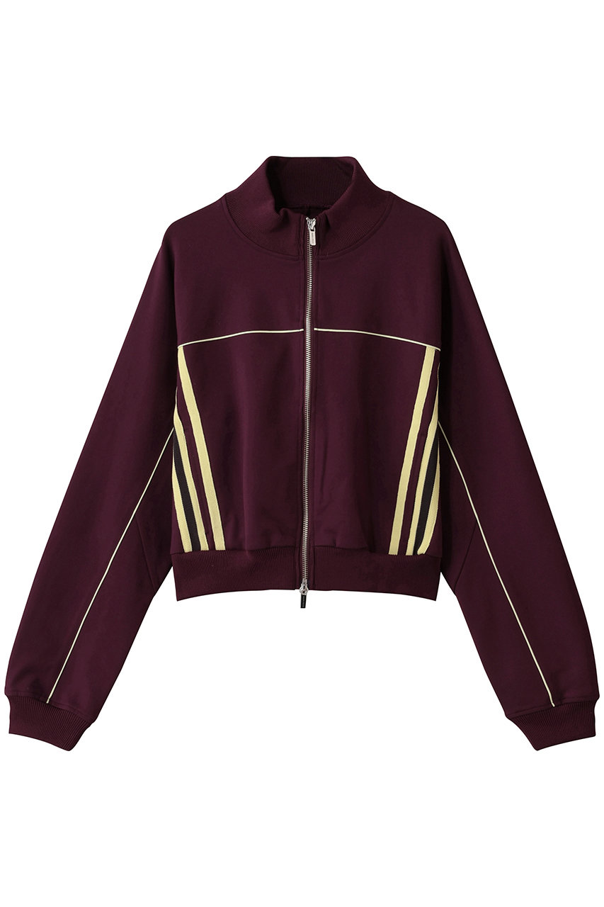 MAISON SPECIAL(メゾンスペシャル)｜Front Zip High Neck Jersey Tops