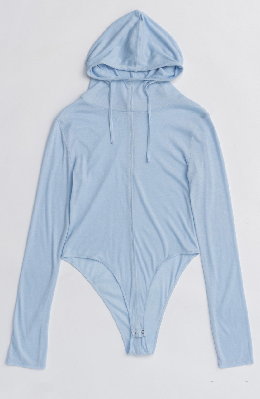 MAISON SPECIAL Hood Bodysuit/フードボディスーツ (BLU(ブルー), FREE) メゾンスペシャル ELLE SHOP MAISON SPECIAL Hood Bodysuit/フードボディスーツ (BLU(ブルー), FREE) メゾンスペシャル ELLE SHOP