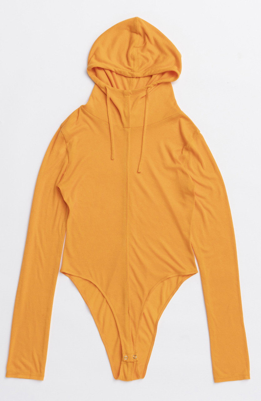 MAISON SPECIAL Hood Bodysuit/フードボディスーツ (ORG(オレンジ), FREE) メゾンスペシャル ELLE SHOP MAISON SPECIAL Hood Bodysuit/フードボディスーツ (ORG(オレンジ), FREE) メゾンスペシャル ELLE SHOP