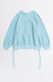 Multiway Zip Oversized Sweatshirt/マルチウェイジップオーバーサイズスウェット メゾンスペシャル/MAISON SPECIAL BLU(ブルー)