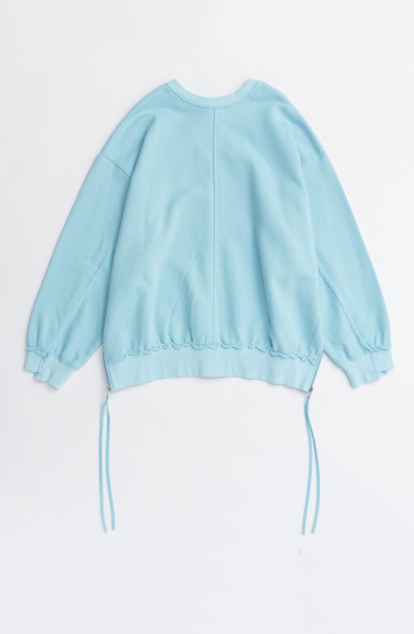 MAISON SPECIAL Multiway Zip Oversized Sweatshirt/マルチウェイジップオーバーサイズスウェット (BLU(ブルー), FREE) メゾンスペシャル ELLE SHOP MAISON SPECIAL Multiway Zip Oversized Sweatshirt/マルチウェイジップオーバーサイズスウェット (BLU(ブルー), FREE) メゾンスペシャル ELLE SHOP