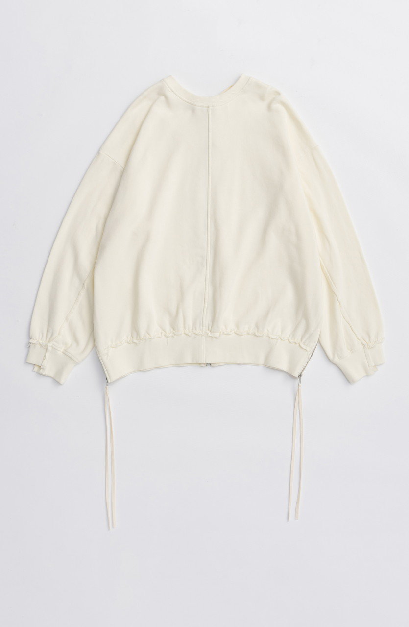 MAISON SPECIAL Multiway Zip Oversized Sweatshirt/マルチウェイジップオーバーサイズスウェット (O.WHT(オフホワイト), FREE) メゾンスペシャル ELLE SHOP MAISON SPECIAL Multiway Zip Oversized Sweatshirt/マルチウェイジップオーバーサイズスウェット (O.WHT(オフホワイト), FREE) メゾンスペシャル ELLE SHOP