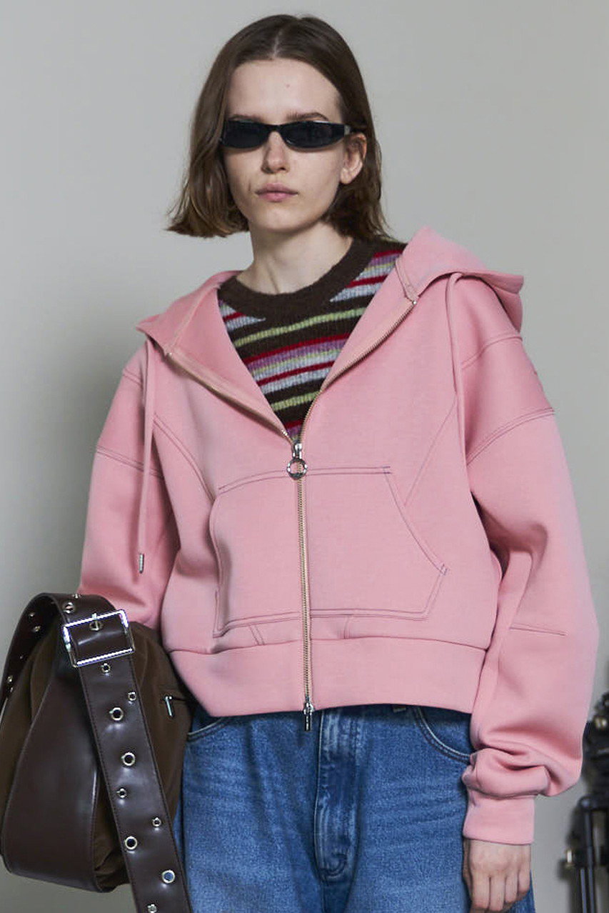 パーカー 「25AW PRE-ORDER」Velor Cardboard Hoodie/ベロアダンボールフーディ「MAISON SPECIAL/メゾン MAISON SPECIAL(メゾンスペシャル)｜【予約販売】Velor