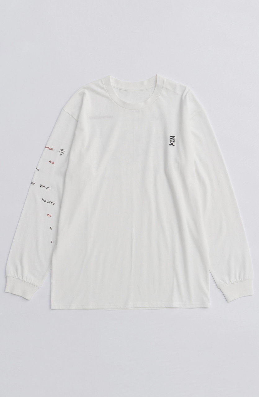 MAISON SPECIAL UNCHAINED Long Sleeve T-shirt/UNCHAINEDロンTEE (WHT(ホワイト), FREE) メゾンスペシャル ELLE SHOP MAISON SPECIAL UNCHAINED Long Sleeve T-shirt/UNCHAINEDロンTEE (WHT(ホワイト), FREE) メゾンスペシャル ELLE SHOP