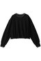 Balloon Short Sweatshirt/バルーンショートスウェット メゾンスペシャル/MAISON SPECIAL BLK(ブラック)