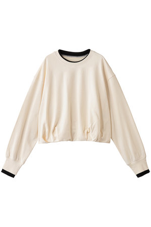 メゾンスペシャル/MAISON SPECIALのBalloon Short Sweatshirt/バルーンショートスウェット(110100/110105)