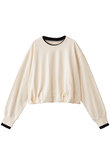 Balloon Short Sweatshirt/バルーンショートスウェット