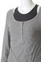 Layered Henley Neck Tops/レイヤードヘンリーネックトップス メゾンスペシャル/MAISON SPECIAL