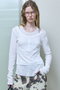 Layered Henley Neck Tops/レイヤードヘンリーネックトップス メゾンスペシャル/MAISON SPECIAL