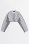 【予約販売】Different Material Docking Sweat Cardigan/異素材ドッキングスウェットカーディガン メゾンスペシャル/MAISON SPECIAL GRY(グレー)