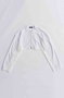 【予約販売】Different Material Docking Sweat Cardigan/異素材ドッキングスウェットカーディガン メゾンスペシャル/MAISON SPECIAL O.WHT(オフホワイト)