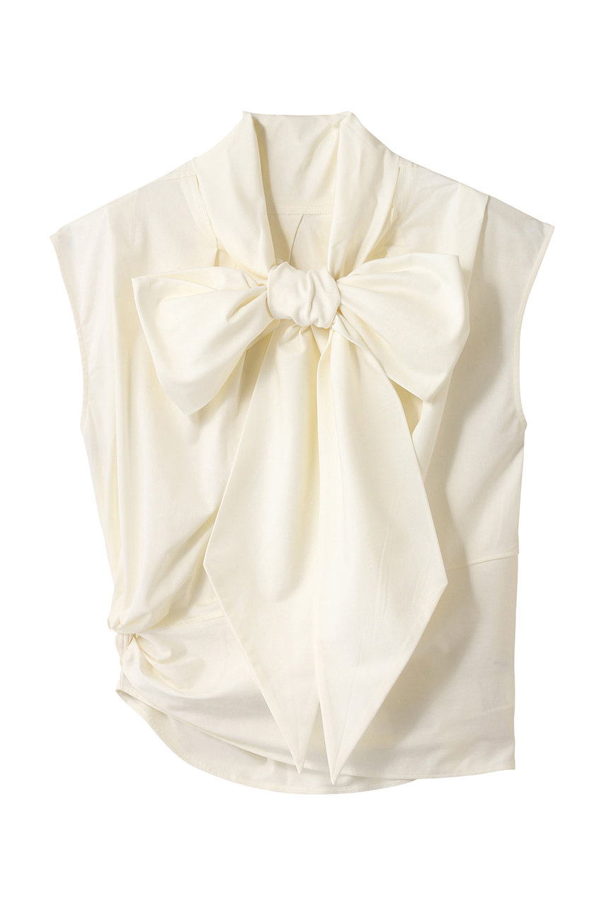 MAISON SPECIAL 2way Bow Tie Tops/2WAYボウタイトップス (WHT(ホワイト), FREE) メゾンスペシャル ELLE SHOP MAISON SPECIAL 2way Bow Tie Tops/2WAYボウタイトップス (WHT(ホワイト), FREE) メゾンスペシャル ELLE SHOP