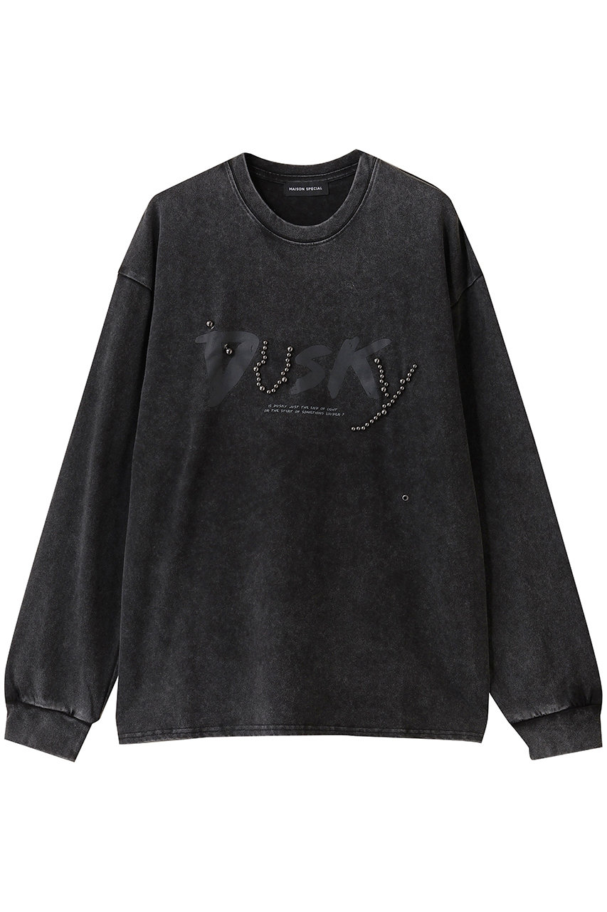 MAISON SPECIAL DUSKY T-shirt/DUSKY Tシャツ (BLK(ブラック), FREE) メゾンスペシャル ELLE SHOP MAISON SPECIAL DUSKY T-shirt/DUSKY Tシャツ (BLK(ブラック), FREE) メゾンスペシャル ELLE SHOP